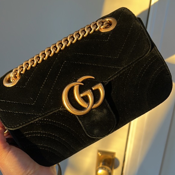 Velvet Gucci Mormont bag - Picture 9 of 9
